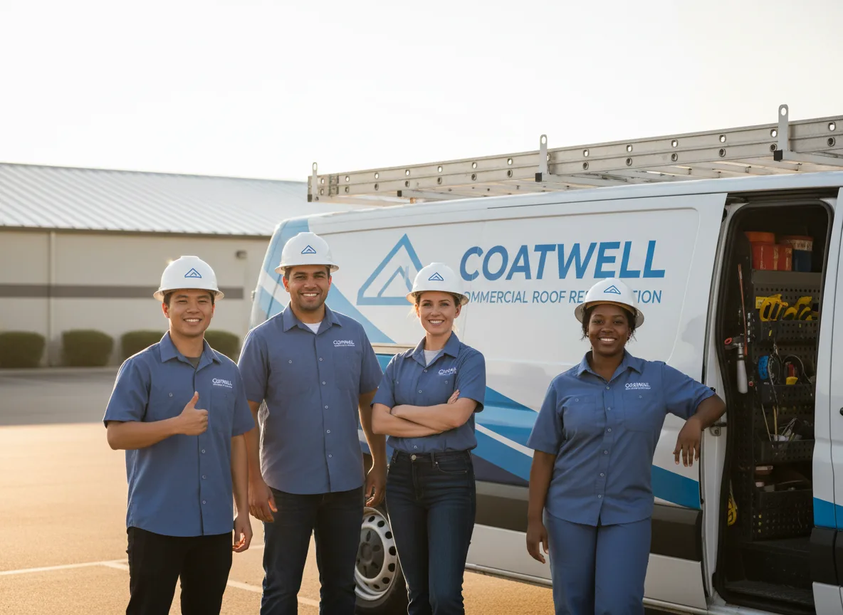 Commercial roof coating company in Bethany, CT